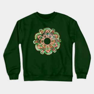 Ukraine green star pattern Crewneck Sweatshirt